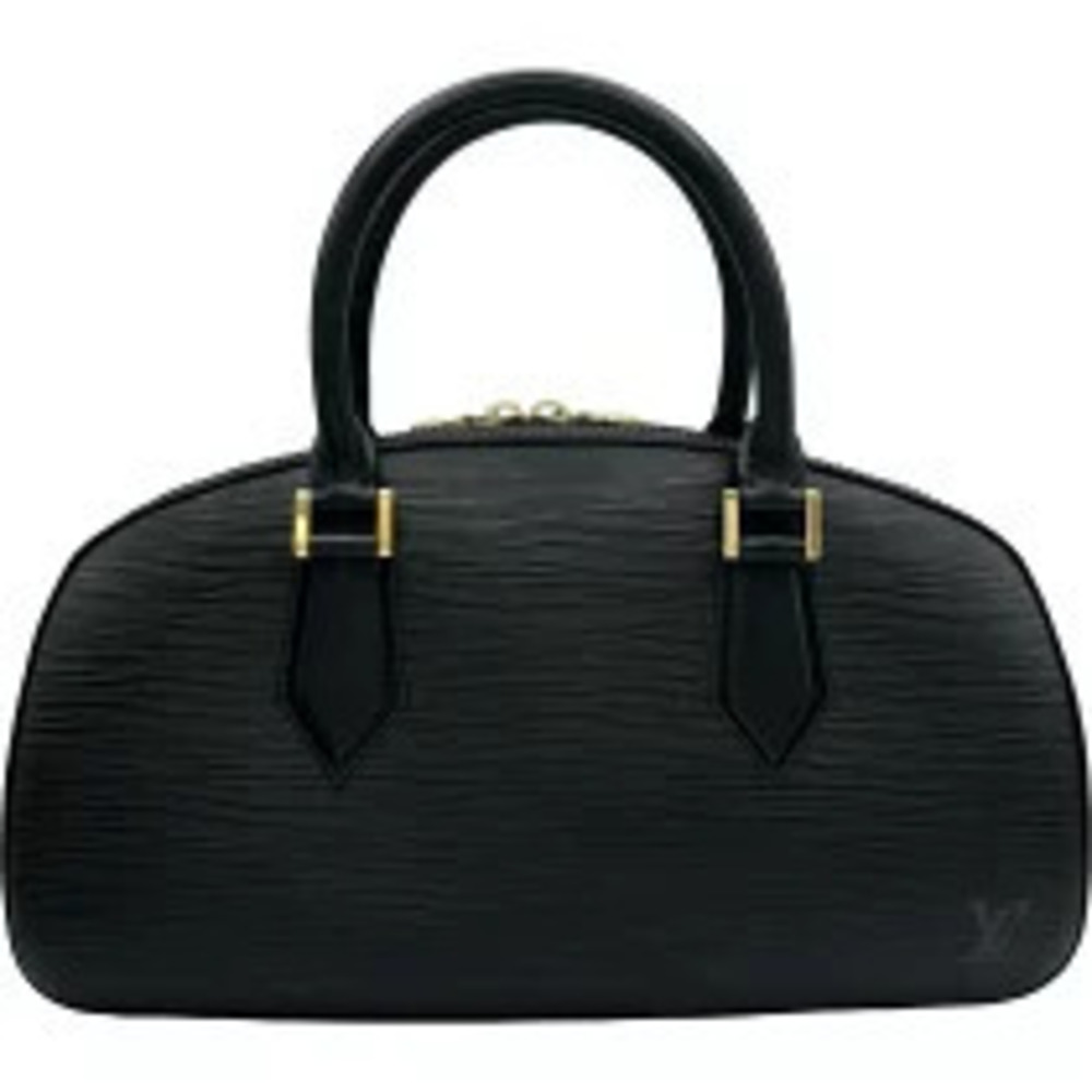 Louis Vuitton Jasmine Epi Leather Top Handle Bag Black